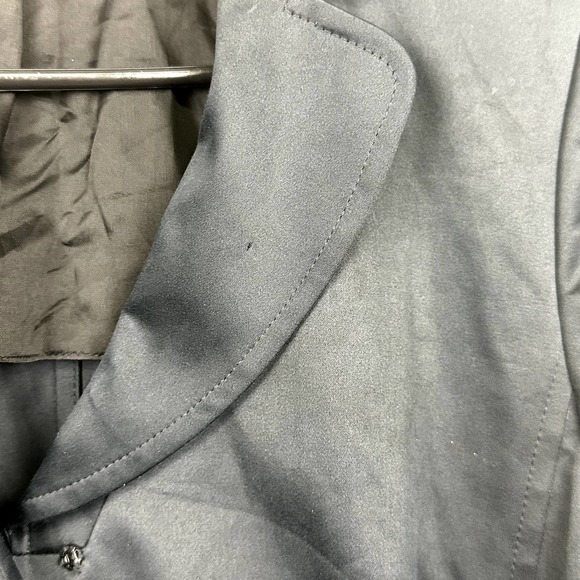 Escada Women's 38 Black Blazer Lace Up Pocket Detail - Picture 6 of 7